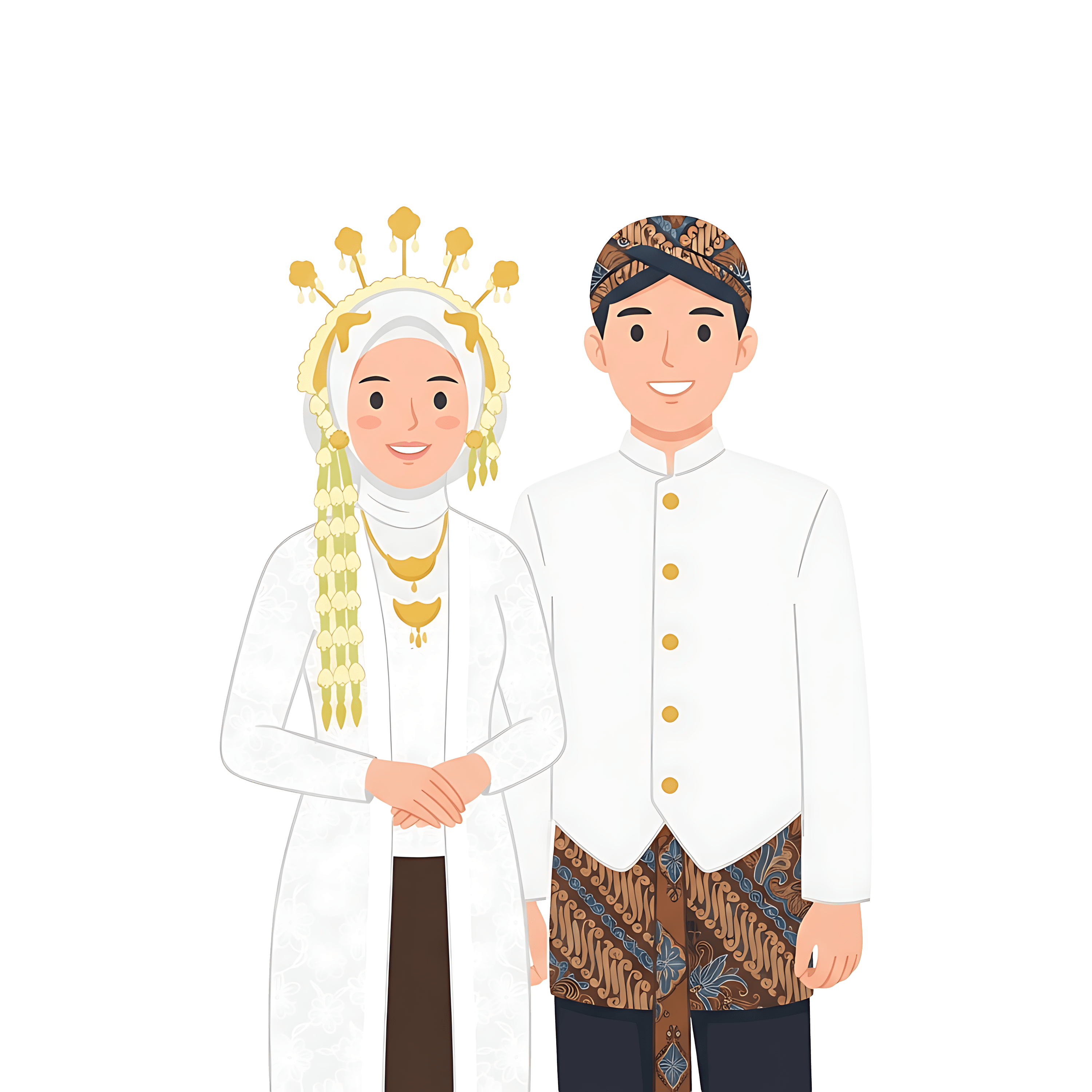 Ilustrasi Wayang Rama dan Sinta – Budi dan Hanny